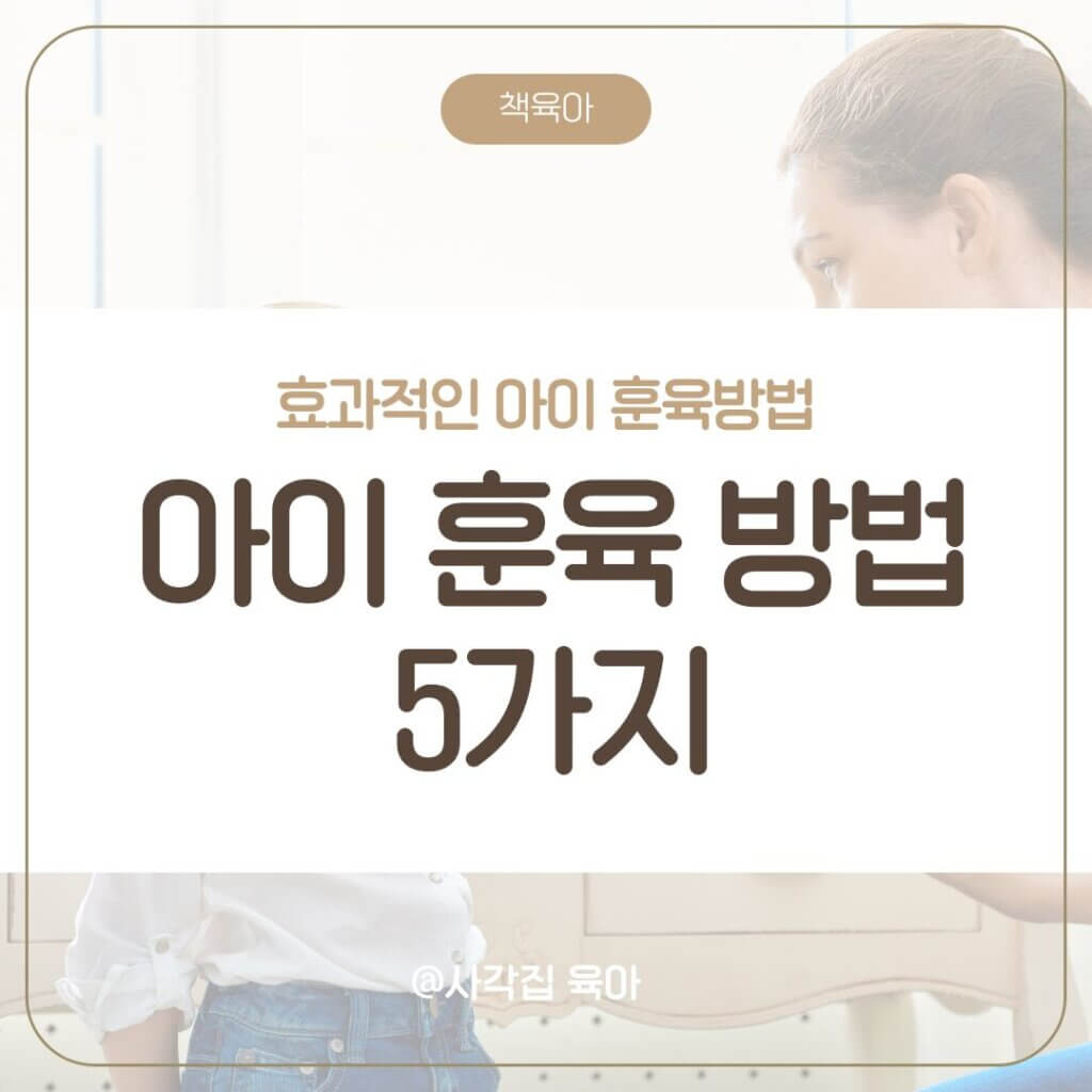 아이 훈육 방법 실천 가이드 올바른 훈육 훈육 시기 놀이 교육 책 육아