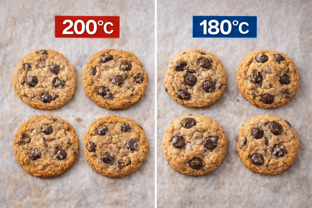 냉동 쿠키 반죽 퍼짐