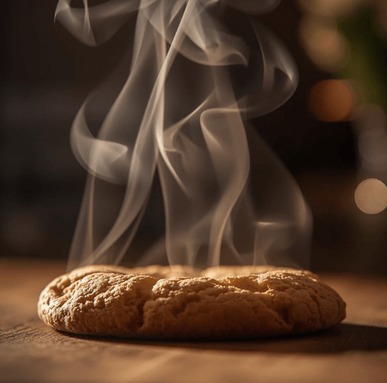 업장 컨벡션 오븐 쿠키 굽는 모습